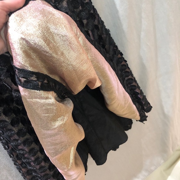 Jill Stuart black/gold cocktail dress. Sz 4 - Picture 16 of 16